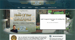 Desktop Screenshot of jggeneralcontractor.com